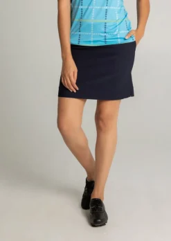 993 - Spanner Essentials - Pull On Tummy Control Skort With Pockets - SALE