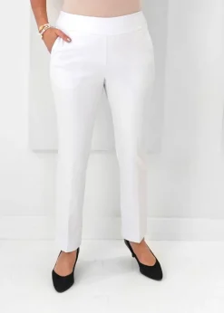 990 - Spanner Essentials - Pull On Tummy Control Pants with Pockets - SALE