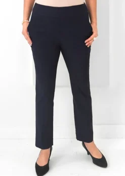 990 - Spanner Essentials - Pull On Tummy Control Pants with Pockets - SALE