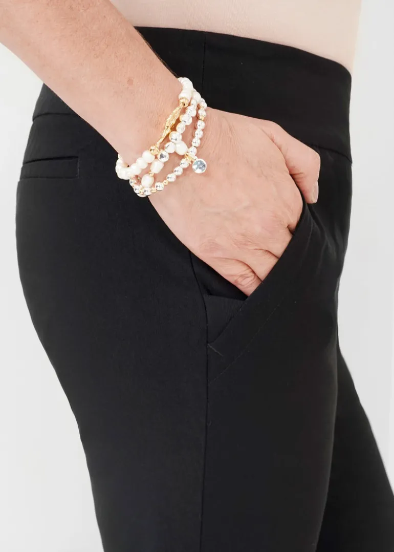 990 - Spanner Essentials - Pull On Tummy Control Pants with Pockets - SALE