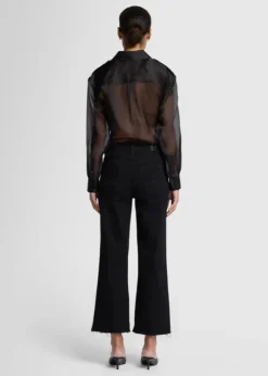 7 For All Mankind - Cropped Alexa Black