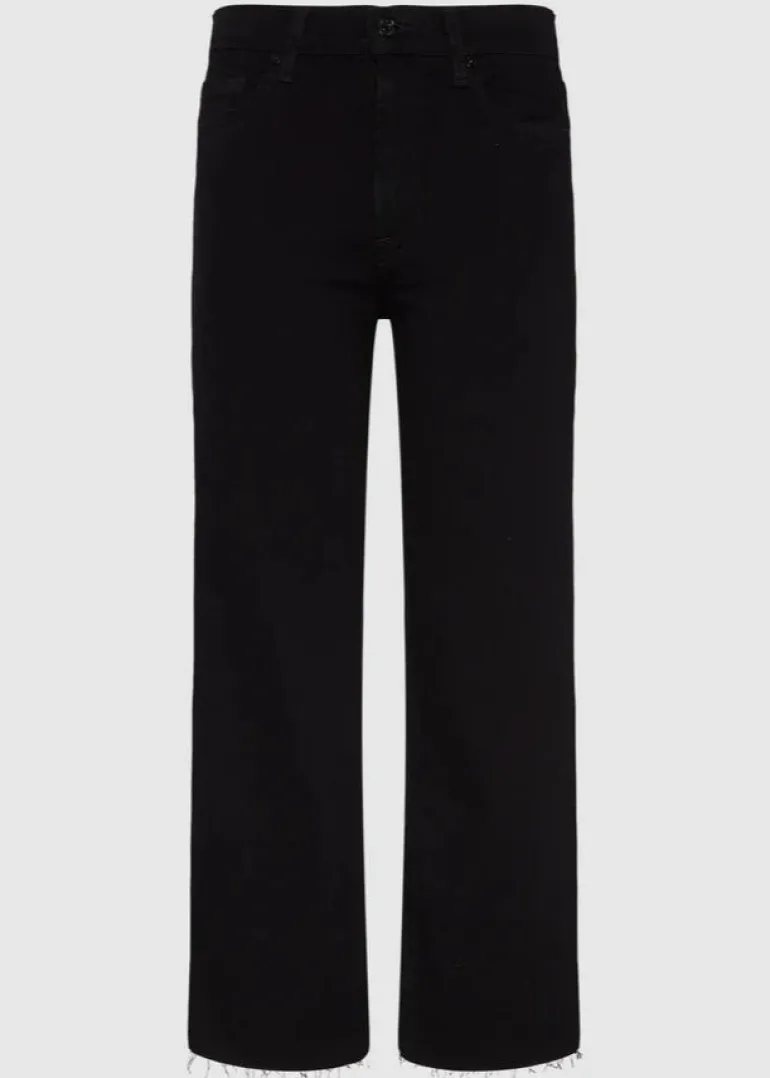 7 For All Mankind - Cropped Alexa Black