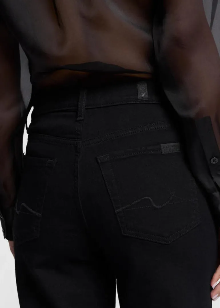 7 For All Mankind - Cropped Alexa Black