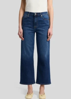 7 For All Mankind - Cropped Alexa High wave