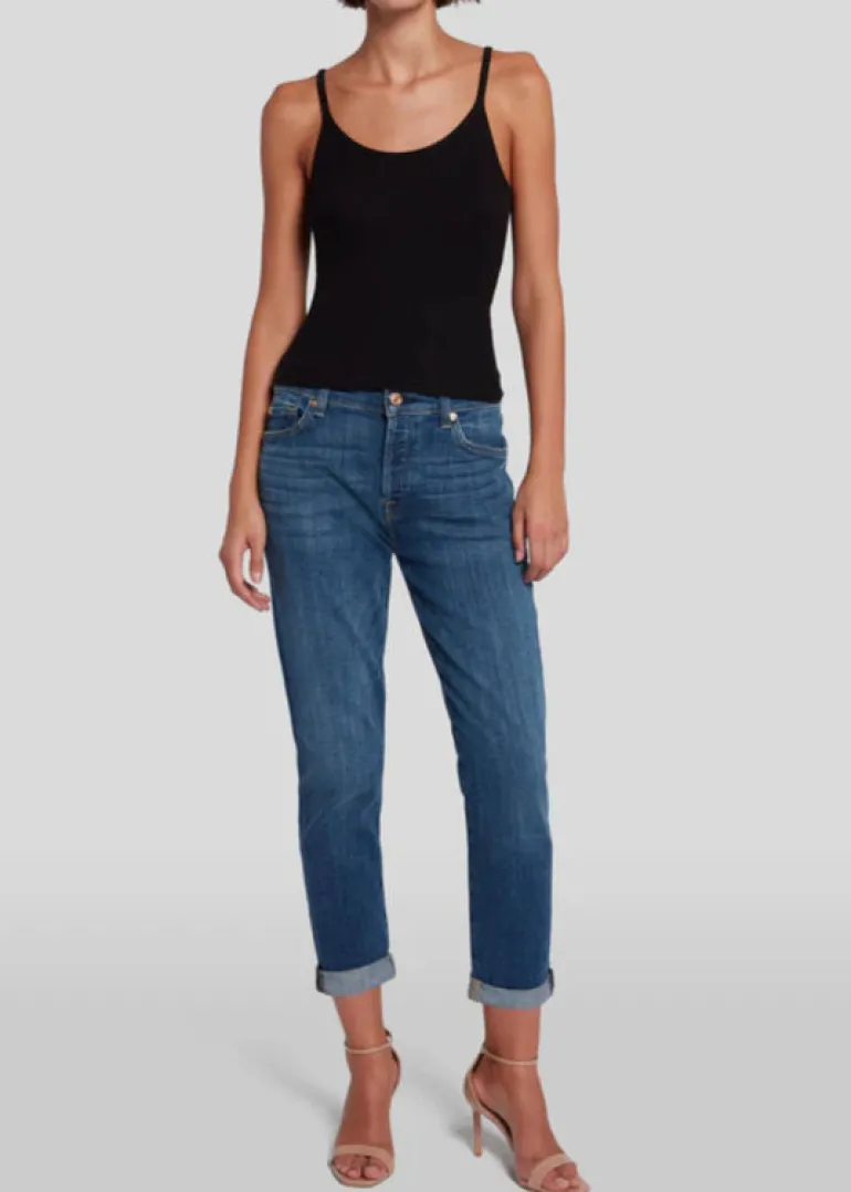 7 For All Mankind - Broken Twill Josefina Zip Fly