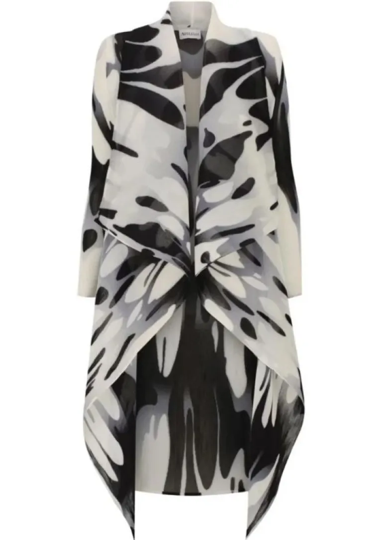 Alquema - Collare Coat Printed