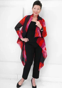 Alquema - Collare Coat Printed