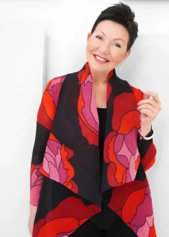 Alquema - Collare Coat Printed