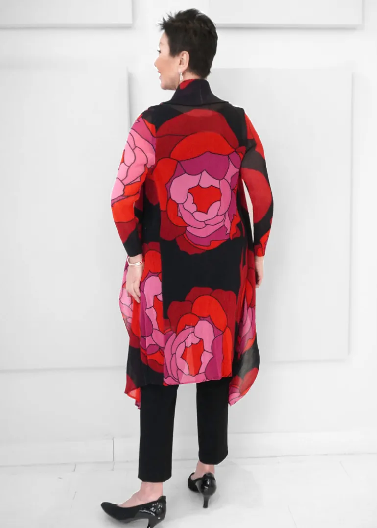 Alquema - Collare Coat Printed
