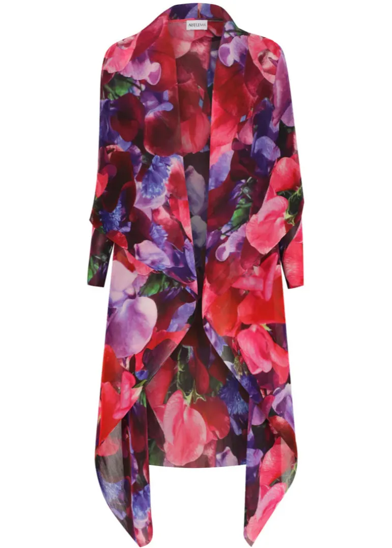 Alquema - Collare Coat Printed