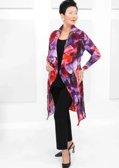 Alquema - Collare Coat Printed