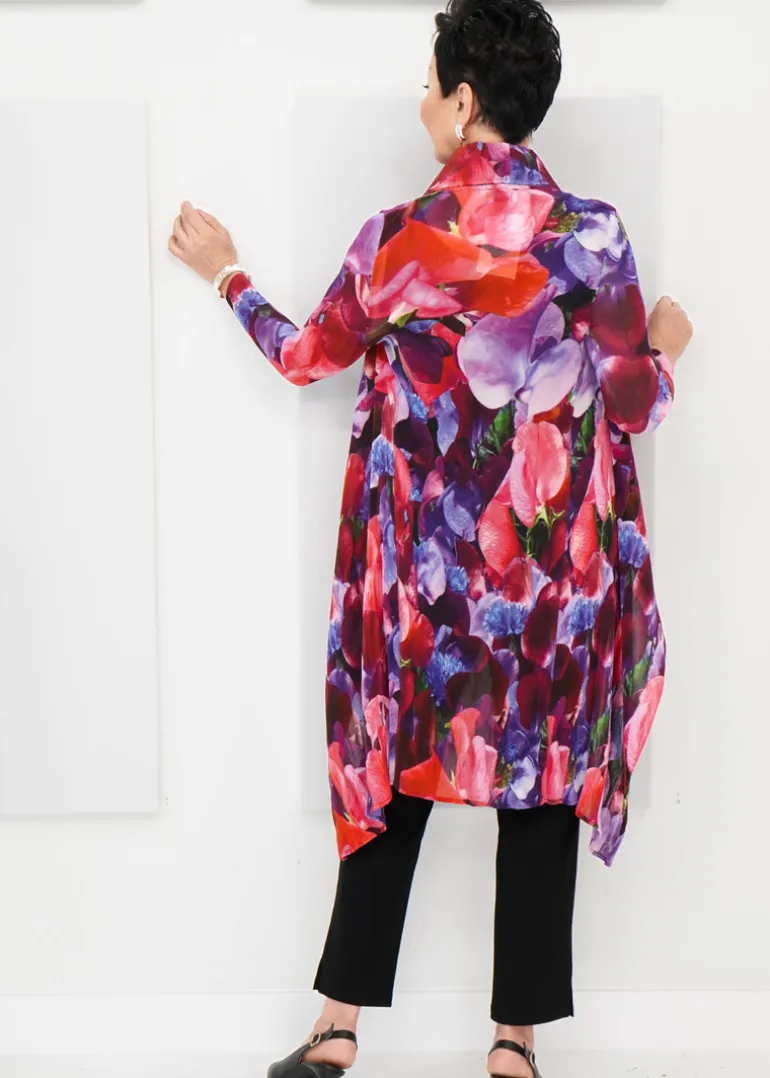Alquema - Collare Coat Printed