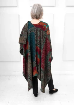 Anu - Santa Fe Embroidered Ruana