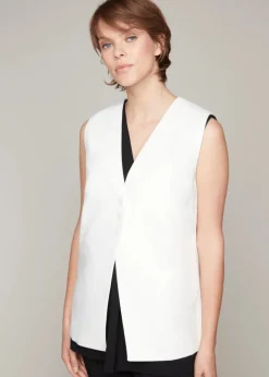 Carre Noir - Button Front Vest - SALE