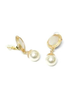 CCB - Mother of Pearl Clip on Earrings