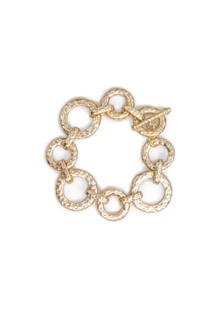 CCB - Hammered Hoop Bracelet