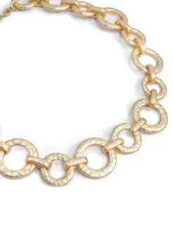 CCB - Hammered Hoop Necklace