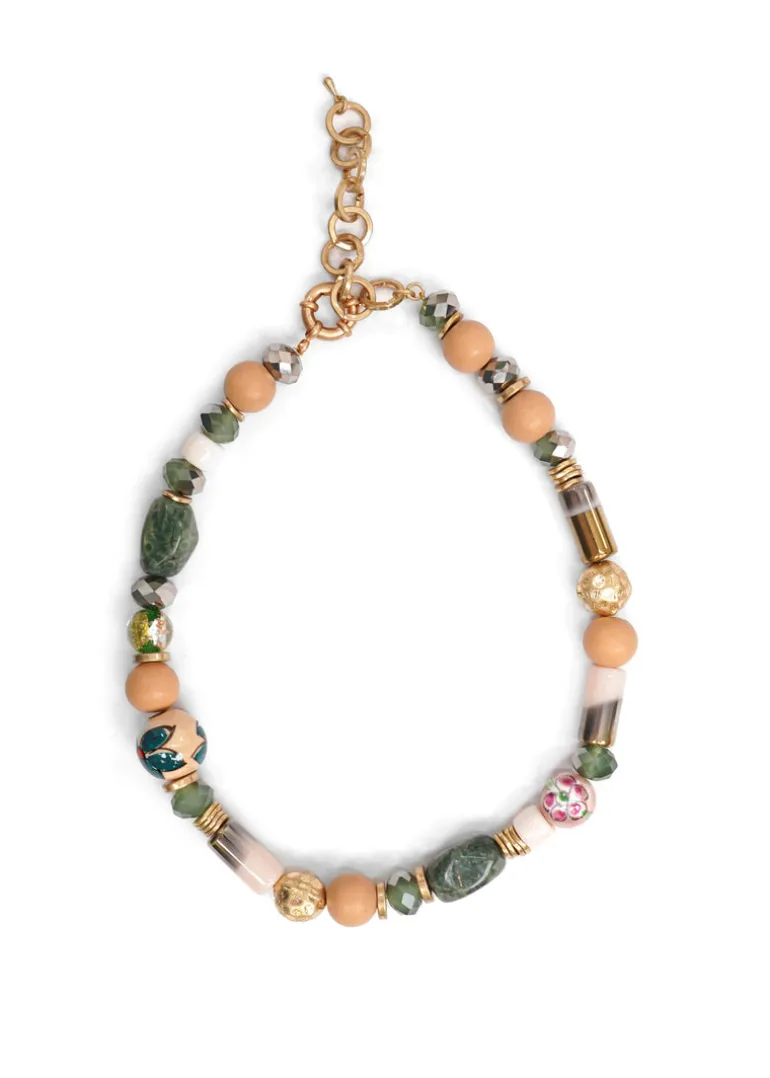 CCB - Painted Bead Short Necklace