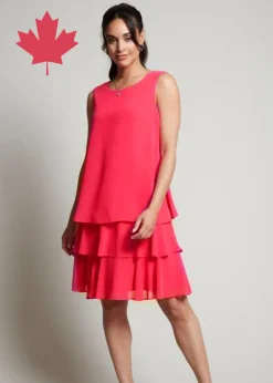 Compli K - Sleeveless Triple Layer Dress - SALE