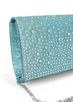 Crystale - Sparkle Fold Over Evening Bag