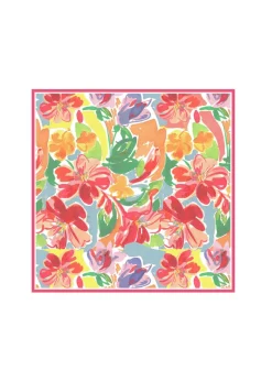 Echo - Bloom Square Silk Scarf
