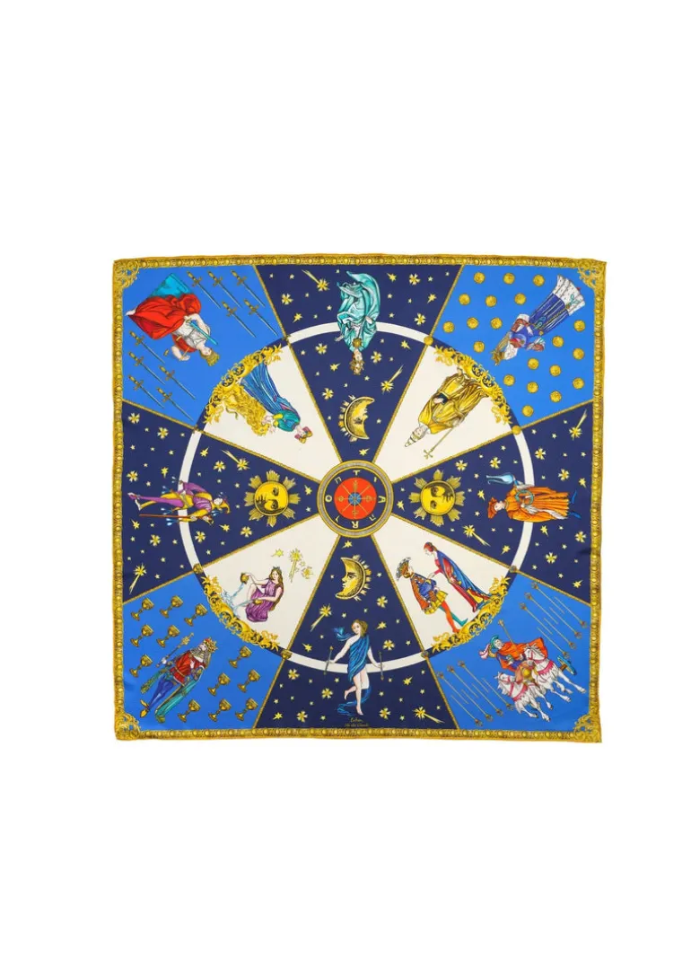 Echo - In The Cards Silk Square Scarf