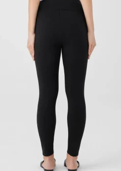 Eileen Fisher - Cozy Brushed Terry Hug High-Waisted Leggings