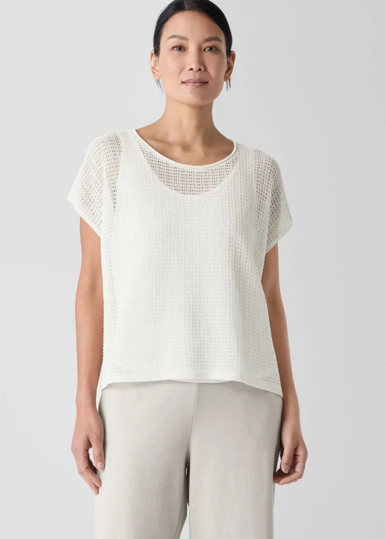Eileen Fisher - Jewel Neck Top