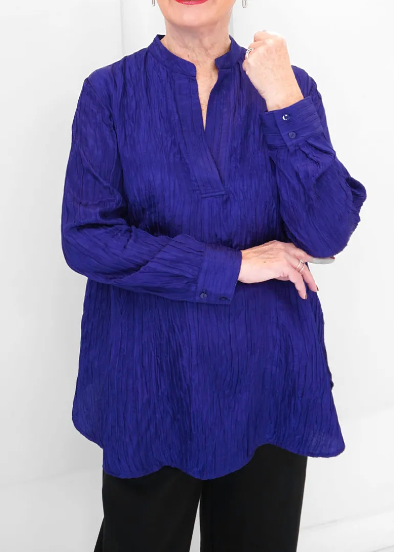 Eileen Fisher - Mandarin Collar Tunic