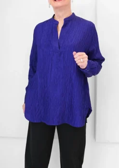 Eileen Fisher - Mandarin Collar Tunic