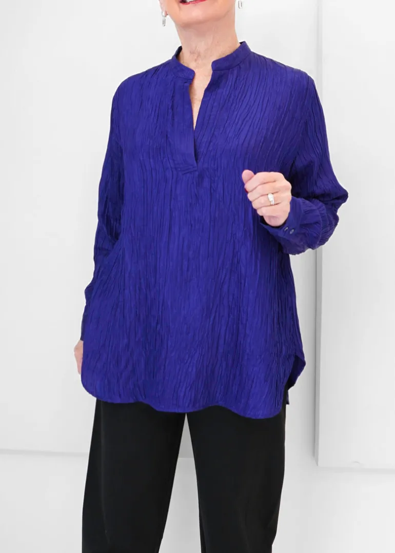 Eileen Fisher - Mandarin Collar Tunic