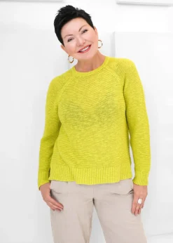 Eileen Fisher - Organic Linen Cotton Slub Crew Neck Top