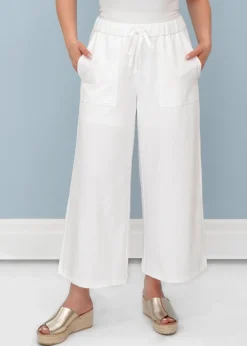Eileen Fisher - Pima Cotton Stretch Jersey Wide-Leg Pant