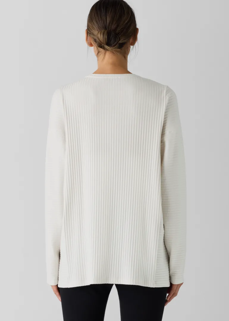 Eileen Fisher - Round Neck Tunic Long Sleeve