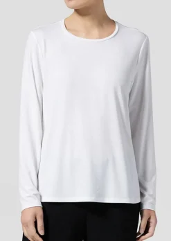 Eileen Fisher - Stretch Jersey Knit Crew Neck Top