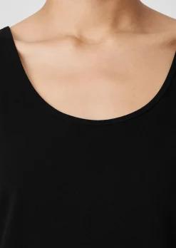 Eileen Fisher - Stretch Silk Jersey Scoop Neck Tank
