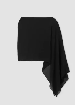 Eileen Fisher - System Sheer Silk Georgette Wrap