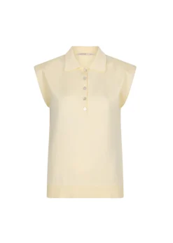 Esqualo - Sleeveless Basic Knit Polo - SALE