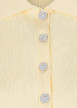 Esqualo - Sleeveless Basic Knit Polo - SALE