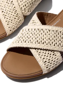 FitFlop - Gracie Woven Cross Slides