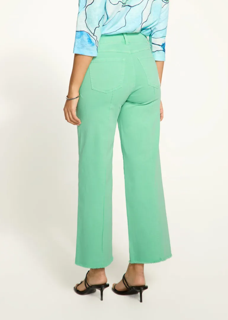 French Dressing Jeans - Olivia Wide Ankle Denim Pant - SALE