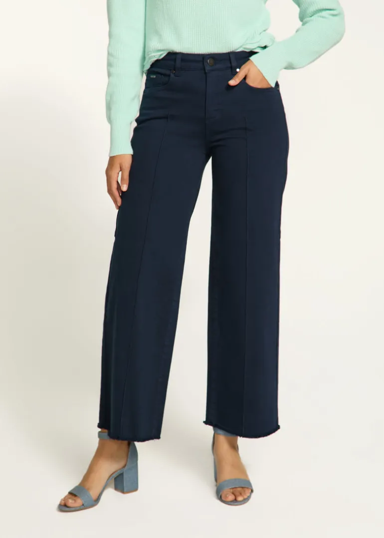 French Dressing Jeans - Olivia Wide Ankle Solid Jean - SALE