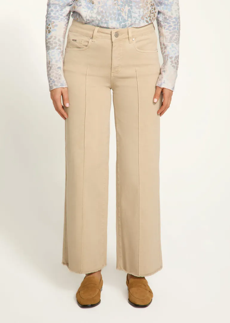 French Dressing Jeans - Olivia Wide Ankle Solid Jean - SALE