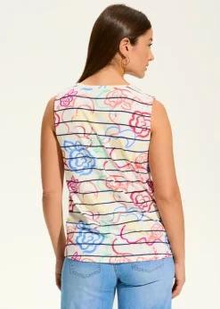 French Dressing Jeans - Printed Tank Top - SALE