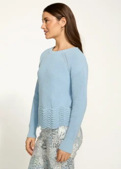 French Dressing Jeans - Scallop Hem Sweater - SALE