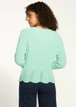 French Dressing Jeans - Scallop Hem Sweater - SALE