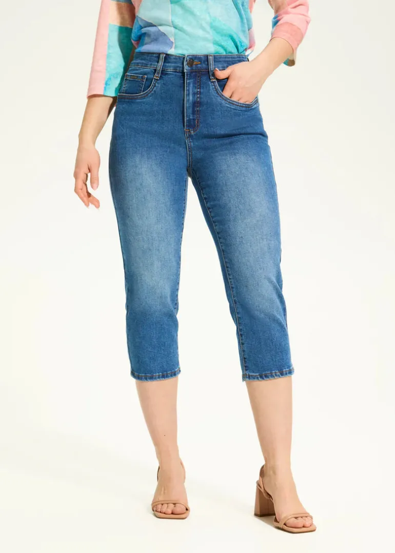 French Dressing Jeans - Suzanne Denim Capri - SALE