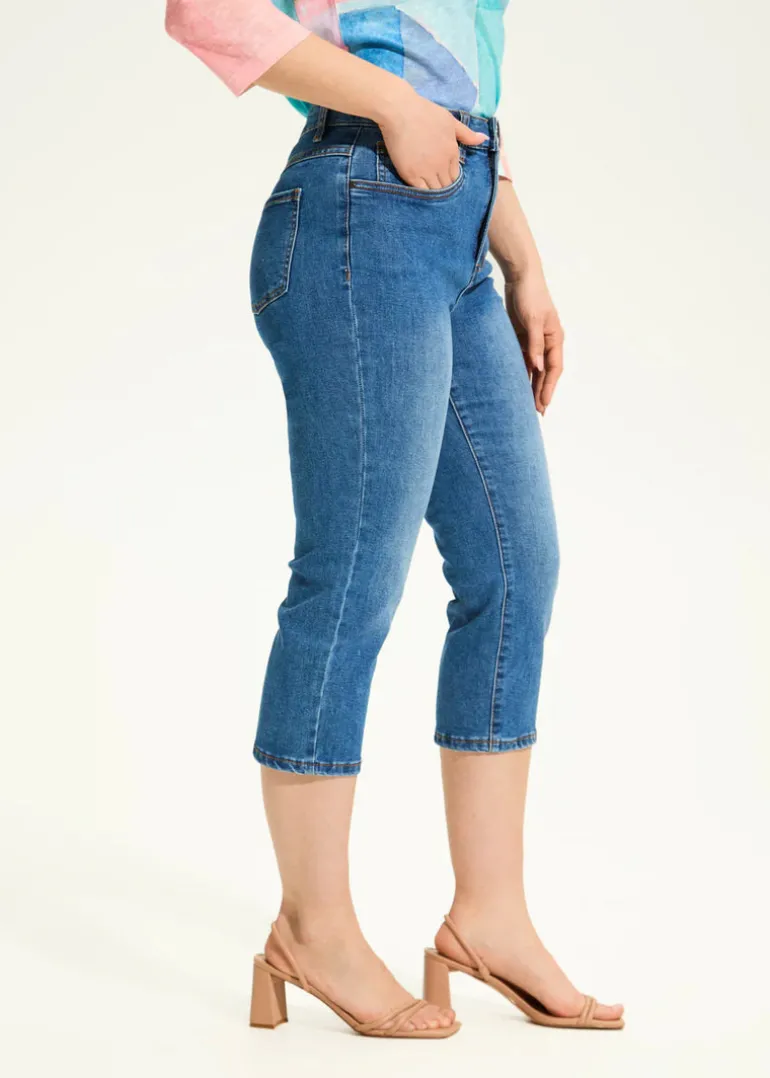 French Dressing Jeans - Suzanne Denim Capri - SALE