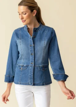 Habitat - Denim Moto Jacket - SALE