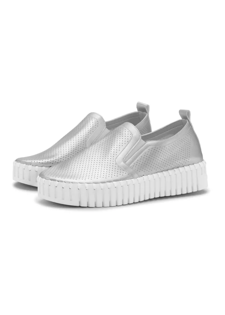 Ilse Jacobsen - Tulip Perforated Platform Loafer - SALE